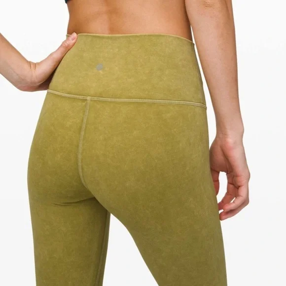 Lululemon Wunder Under High-Rise Tight Snow 28” Washed Grape Leaf Size 6 25 - Picture 5 of 8